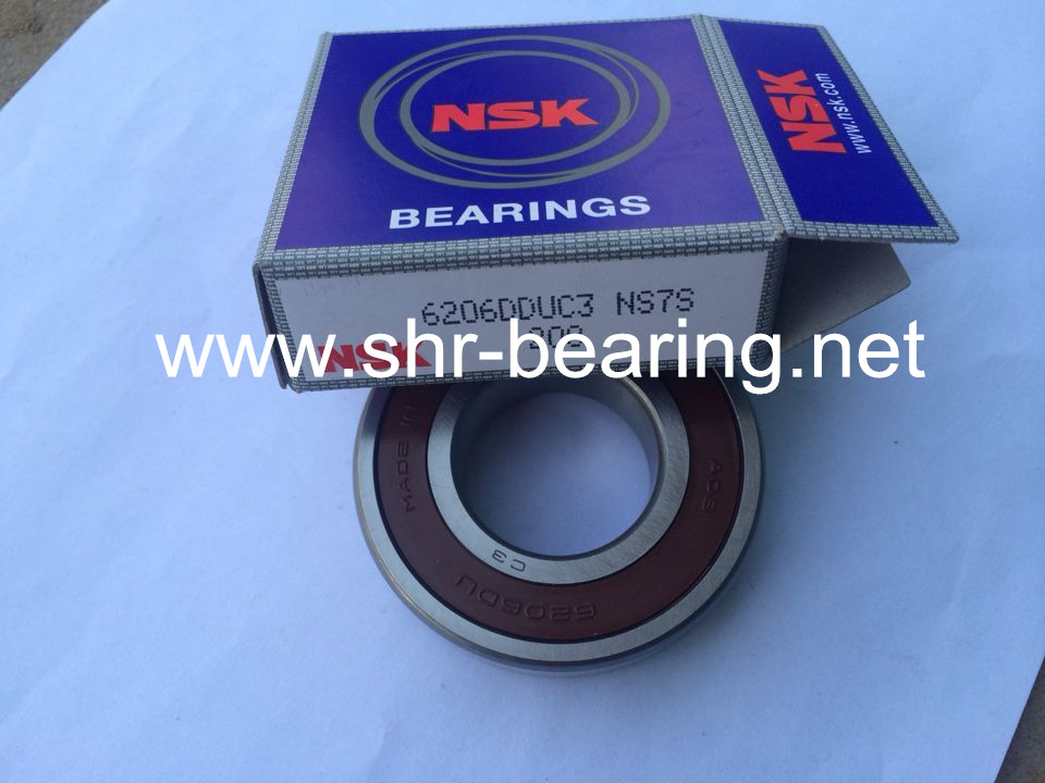 NSK deep groove single row ball bearings application answers 6206DDU