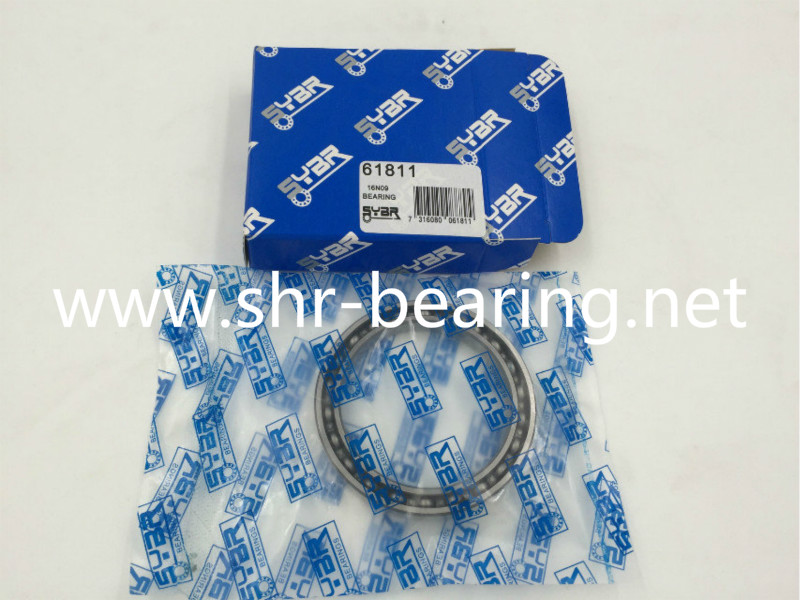 SYBR 61811 ball bearing with factory price